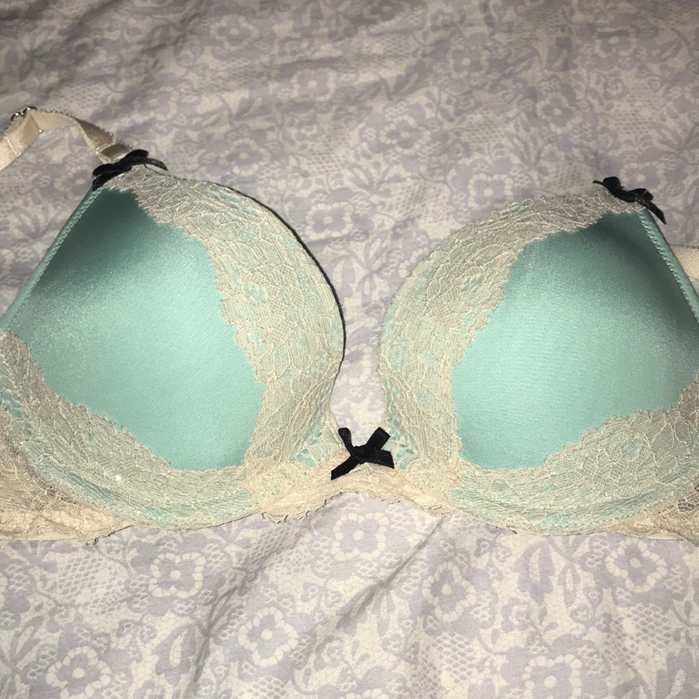 Victoria Secret blue sparkling bra